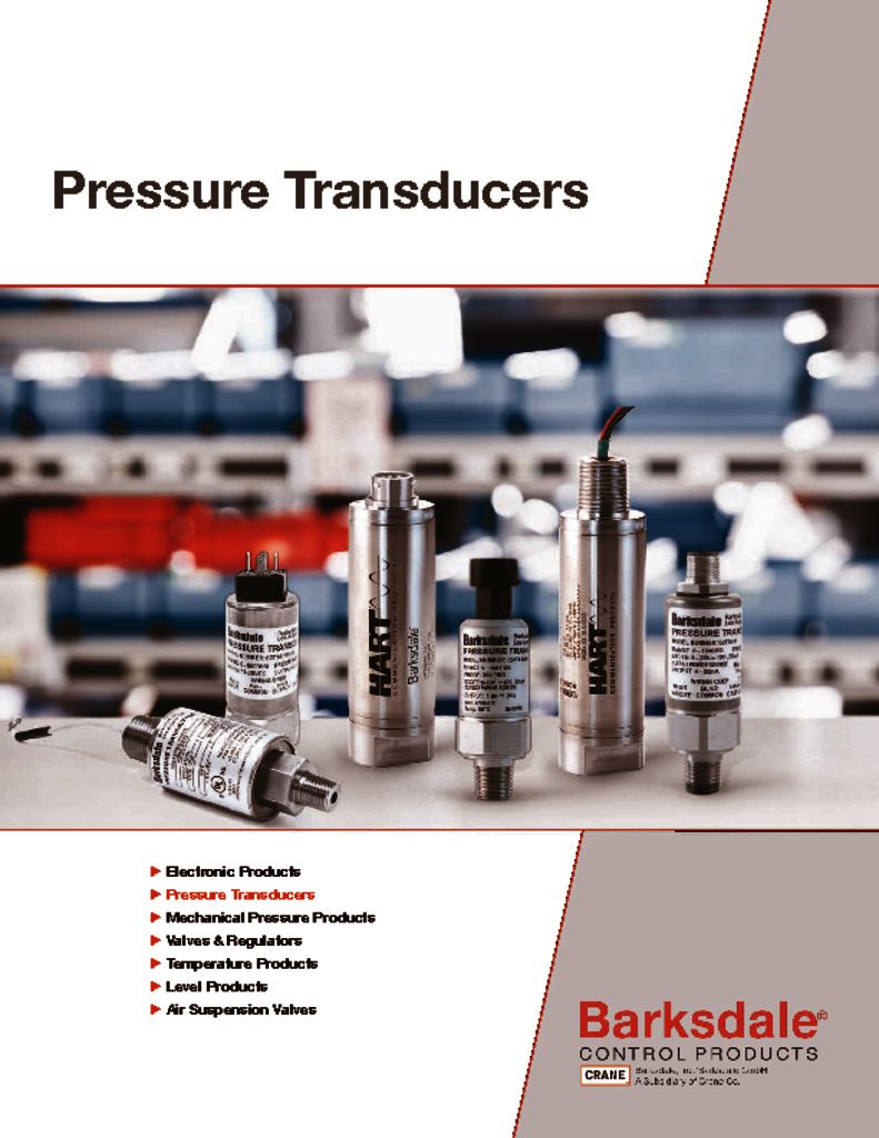 Pressure Transducer