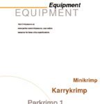 thumbnail of Crimper Equipment Catalog