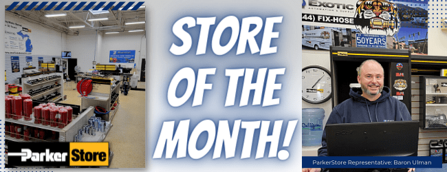 Flint is April’s ParkerStore of the Month
