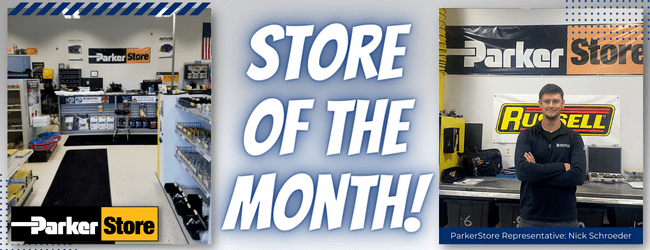 Taylor is the ParkerStore of the Month