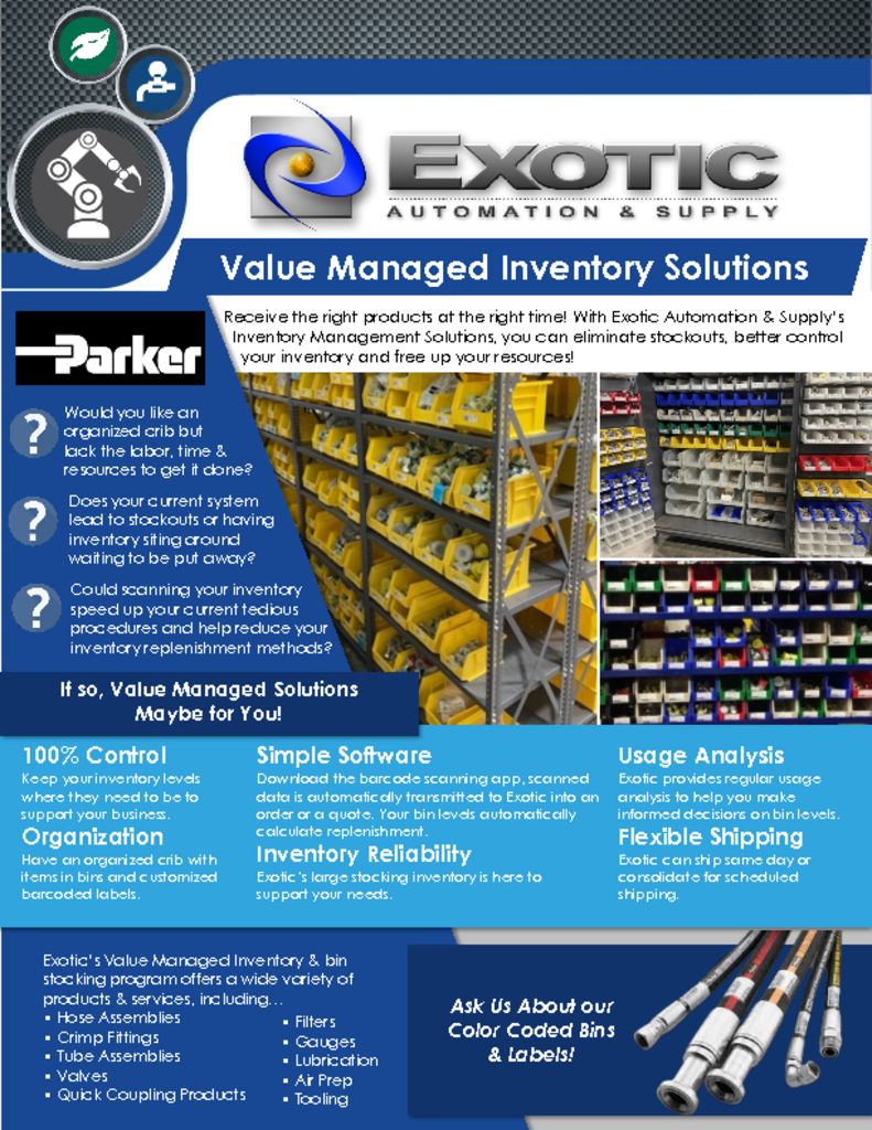 Value Managed Inventory Solutions