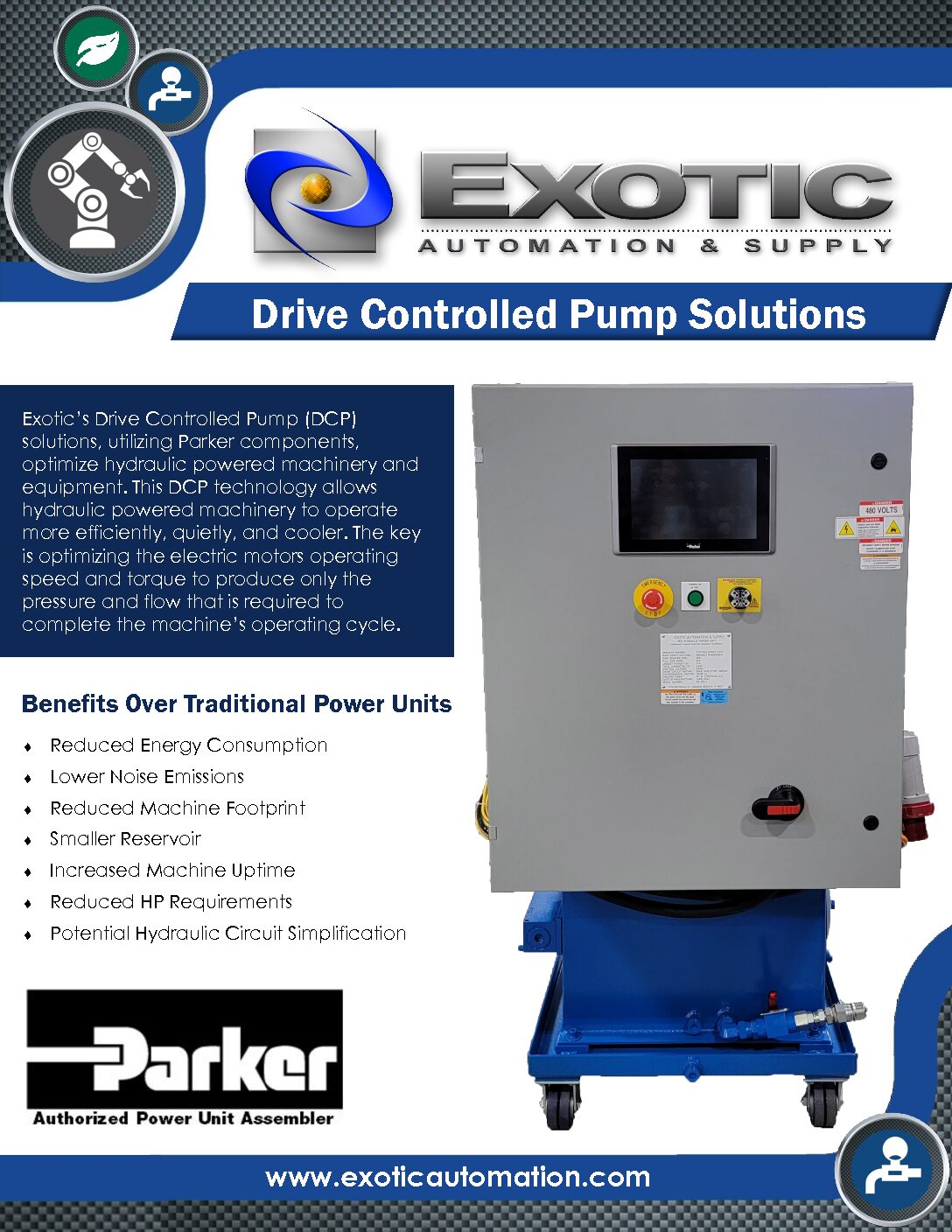 Exotic Drive Controlled Pump Solutions