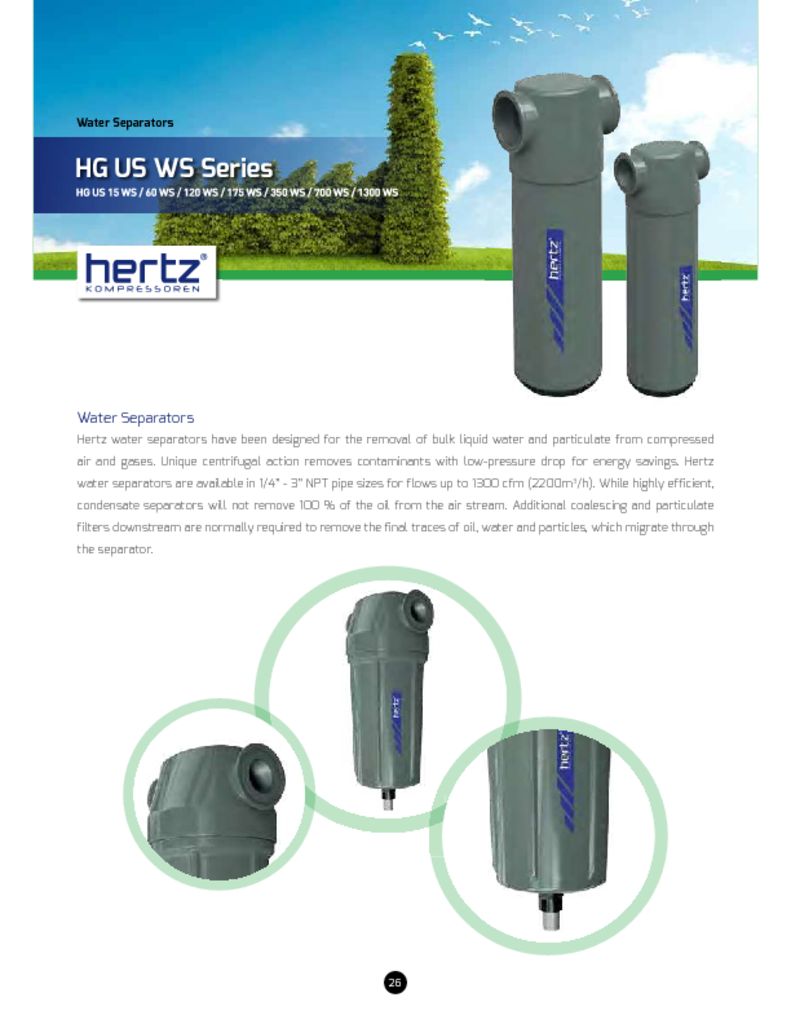HG Water Separators