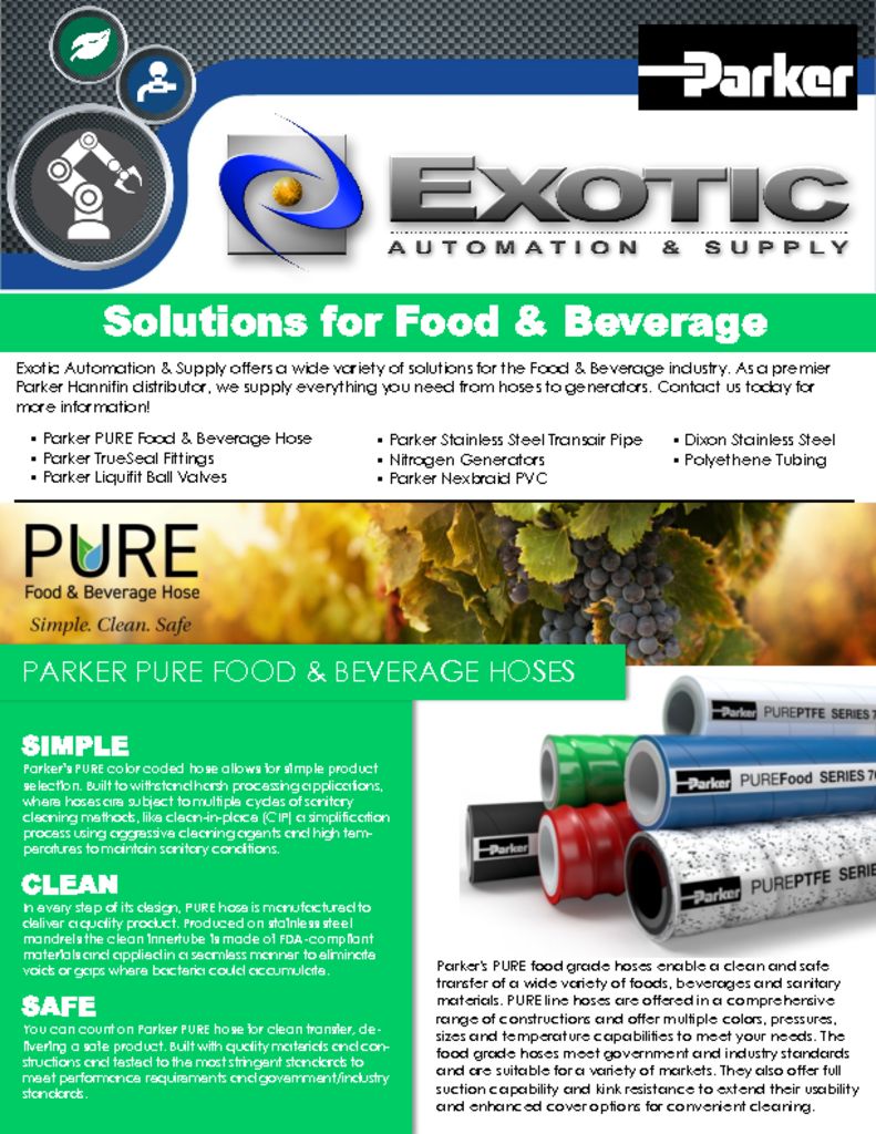 Food & Beverage Solutions