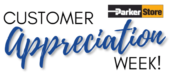 Customer Appreciation Week is September 25th – 29th!
