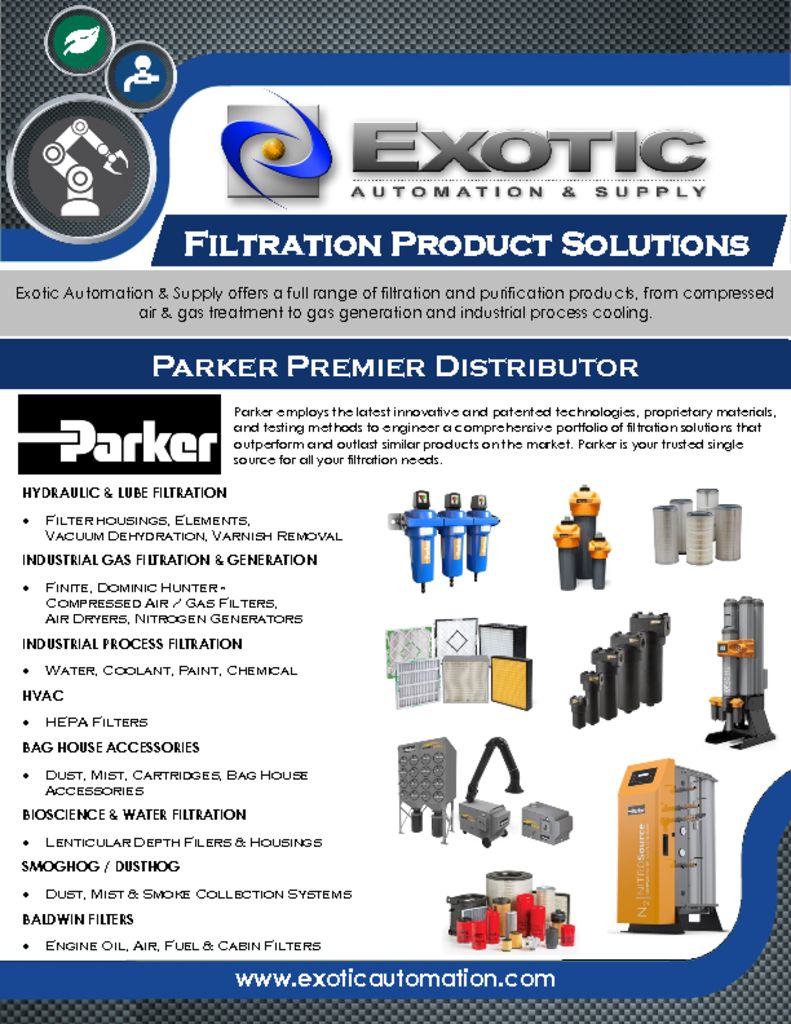 Filtration Product Solutions